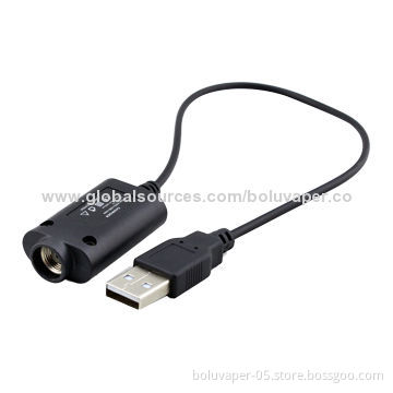 Popular Electronic Cigarette Long Cable USB Charger with CE/RoHS Mark